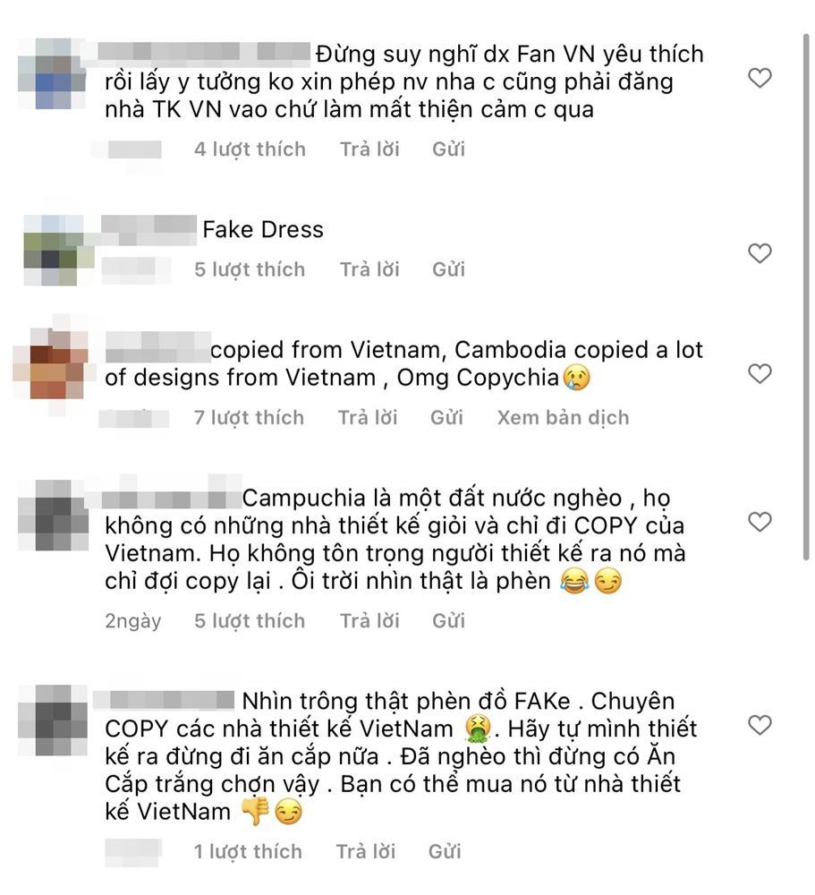 Miss Campuchia bị dội bom vì mặc đồ fake Việt, 600 triệu như 600K-4