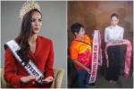 Đối thủ của Ngọc Châu tại Miss Universe 2022 khoe nhà xập xệ
