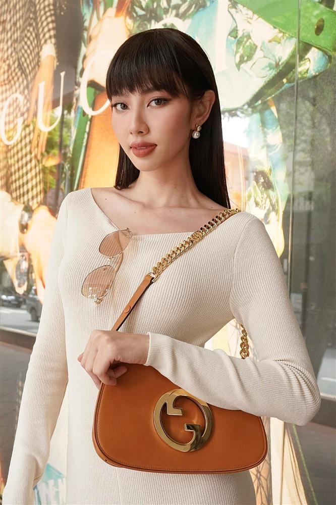 Thùy Tiên thử gắn mái ngố giống Hà Anh, fan tràn vào chê tới tấp-2