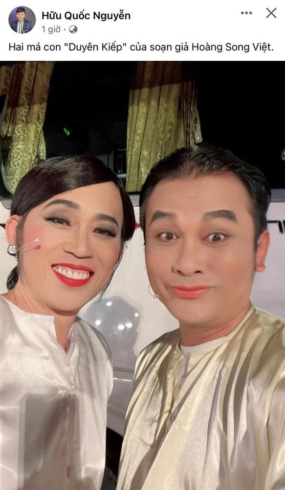 Không nhận ra Hoài Linh trang điểm đậm, giả gái đi diễn-1