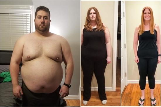Cặp vợ chồng cùng nhau giảm 151 kg