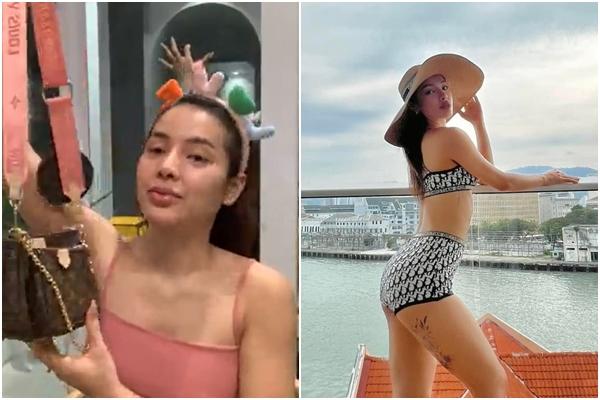 Phương Trinh Jolie mặc bikini dẹo với chồng bị chê ô nhiễm nghệ sĩ-11