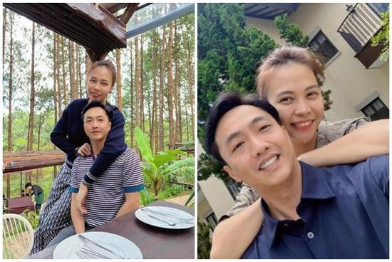 Cường Đô La và Đàm Thu Trang thi nhau khoe ảnh 'tình bể bình'