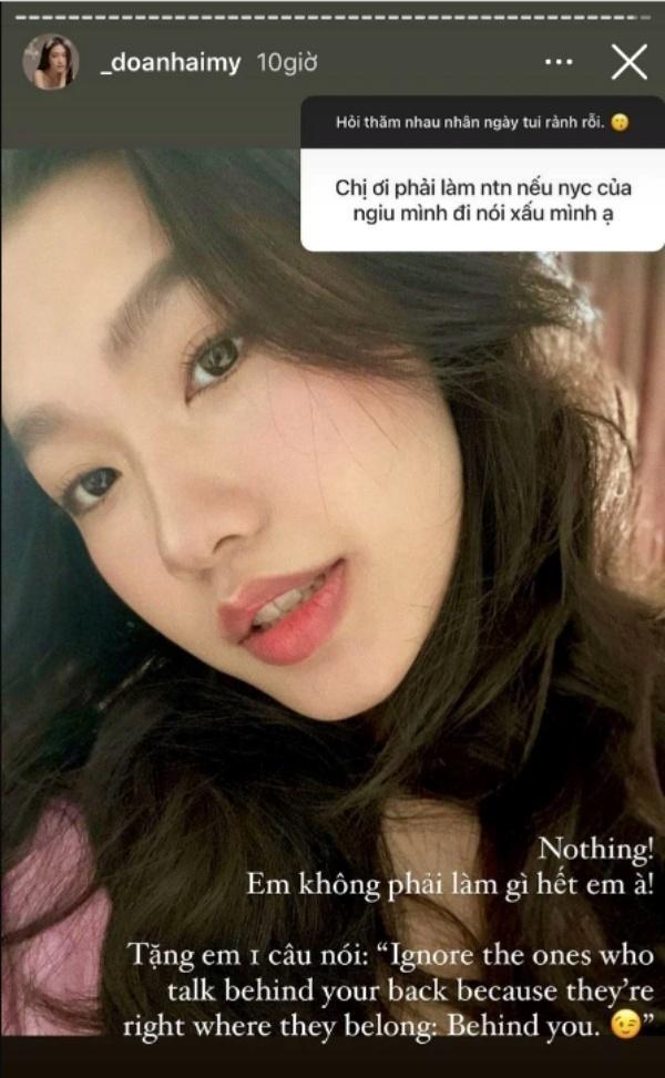 Bị so sánh với bồ cũ bạn trai, Doãn Hải My cư xử thế nào?-2