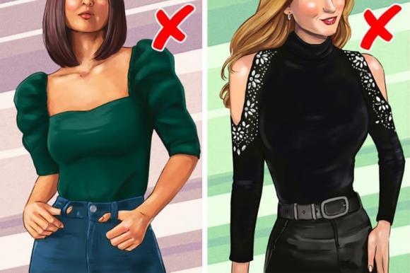 Mặc gì nếu bạn có vai rộng?-7