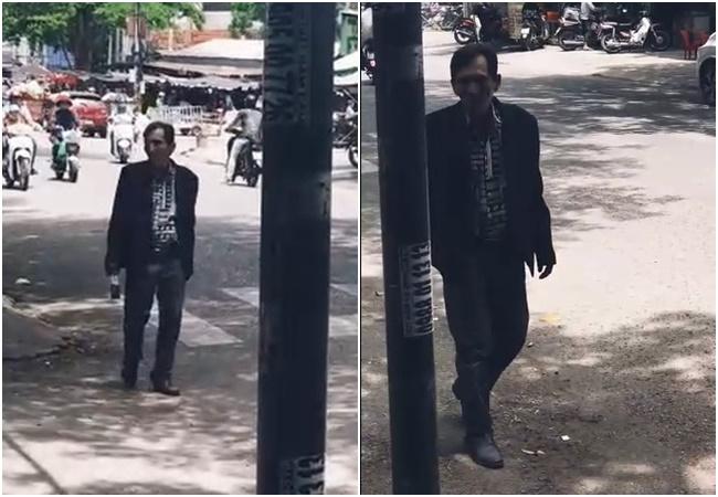 Thương Tín hom hem như cụ ông lọt vào ống kính team qua đường-1