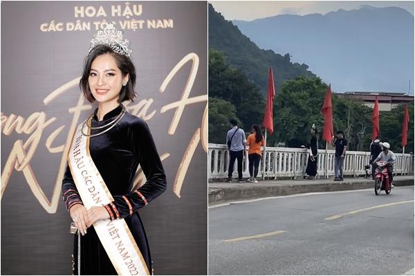 Nông Thúy Hằng không ai quan tâm khi trở về quê hương?-1