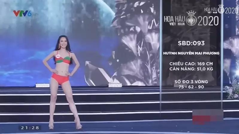 Hoa hậu Mai Phương lộ vòng 1 phẳng lỳ sau nghi vấn số đo ảo-6