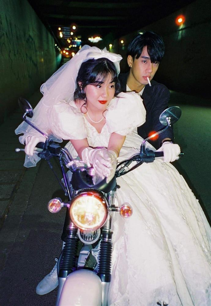 Bộ ảnh cưới phong cách retro của cặp đôi Việt gây sốt tại Hàn-1