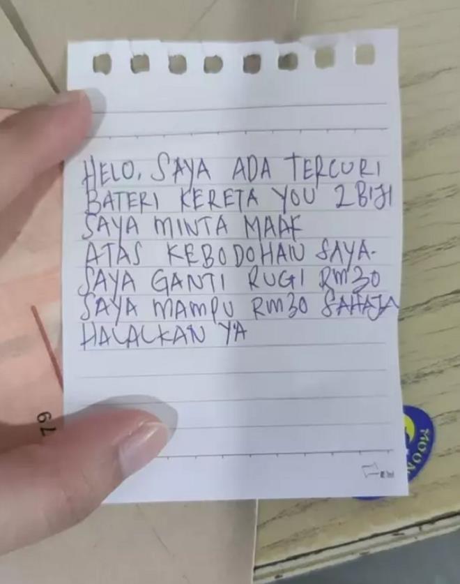 Hài hước kẻ trộm hành sự xong để lại 150k tiền đền bù và thư xin lỗi-1