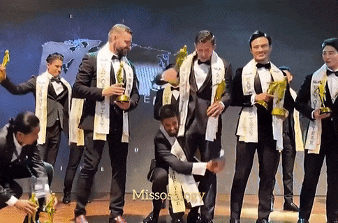 Tân Man Of The Year 2022 ngã dúi dụi vì bạn thi chơi trội-6