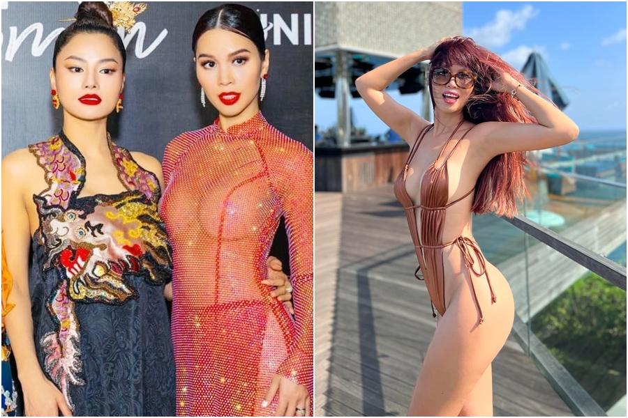 Loạt đầm phản cảm ăn gậy của sao Việt, Hà Anh chưa hở nhất?-12