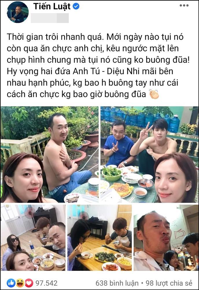 Diệu Nhi - Anh Tú kết hôn, đàn anh Vbiz bóc phốt cả đôi-2
