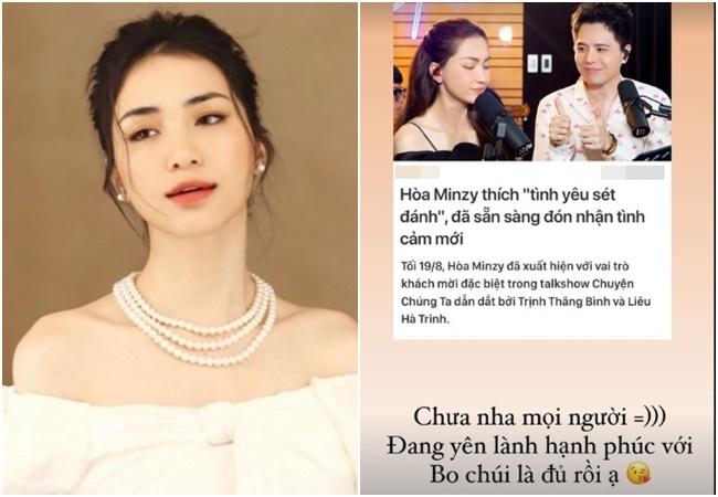 Hòa Minzy phát ngôn bất nhất chuyện tình cảm hiện tại?-3