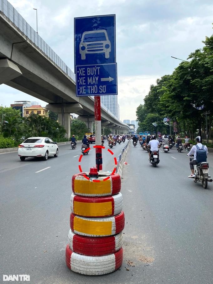 Trong 1 phút có 142 phương tiện đi sai làn trên đường Nguyễn Trãi-1