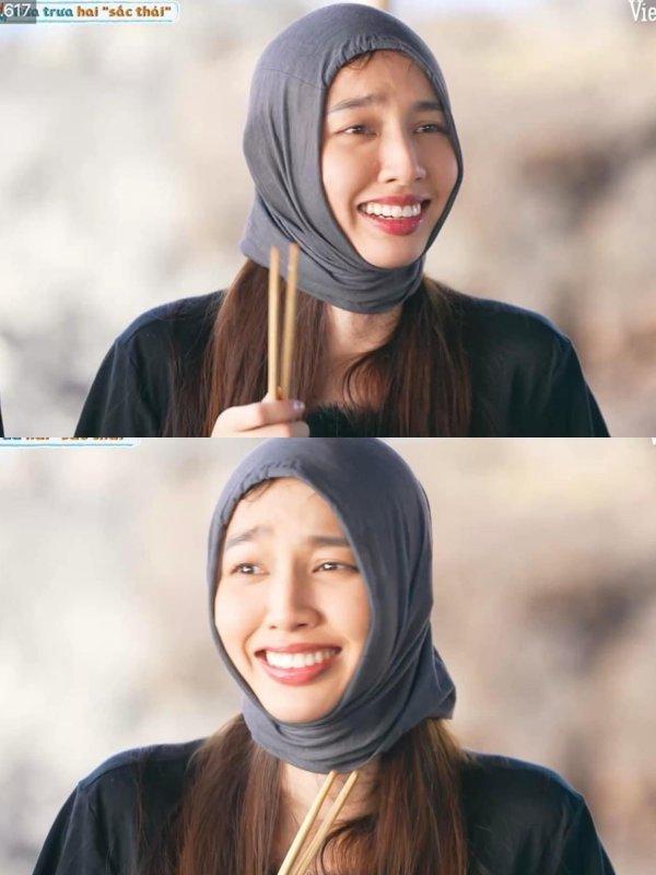 Tái ngộ Trường Giang ở gameshow, Thùy Tiên đi hết mình về hết hồn-10