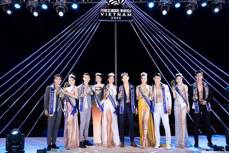 Kim Minh Sơn – Diễm My đăng quang Fitness Model World Vietnam 2022-1