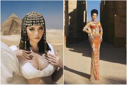 Lý Nhã Kỳ khoe vòng 1 'siêu khủng bố' khi hóa nữ hoàng Ai Cập