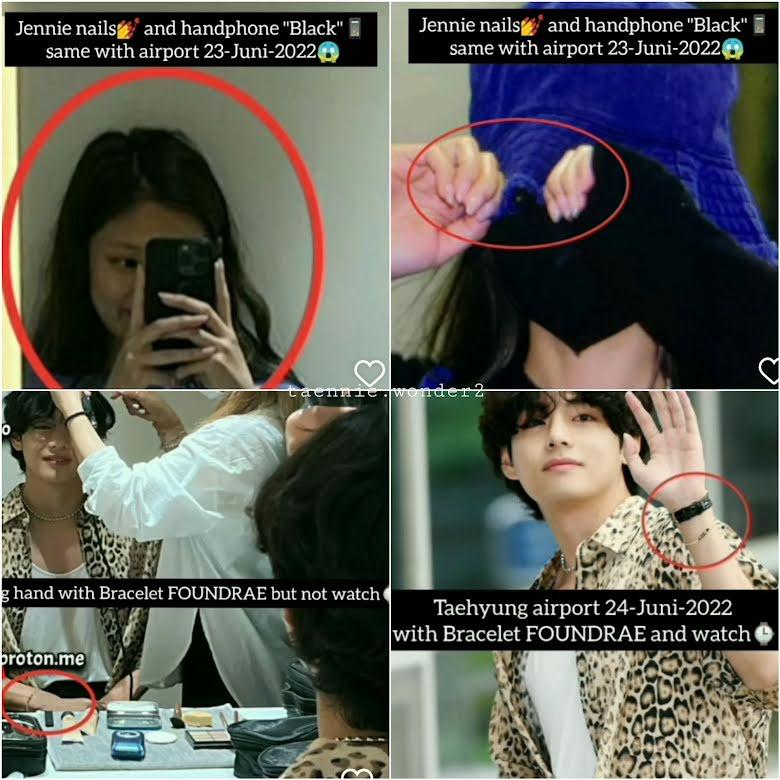 Lộ thêm ảnh Jennie và V siêu thân thiết, không biết đằng nào mà lần-4