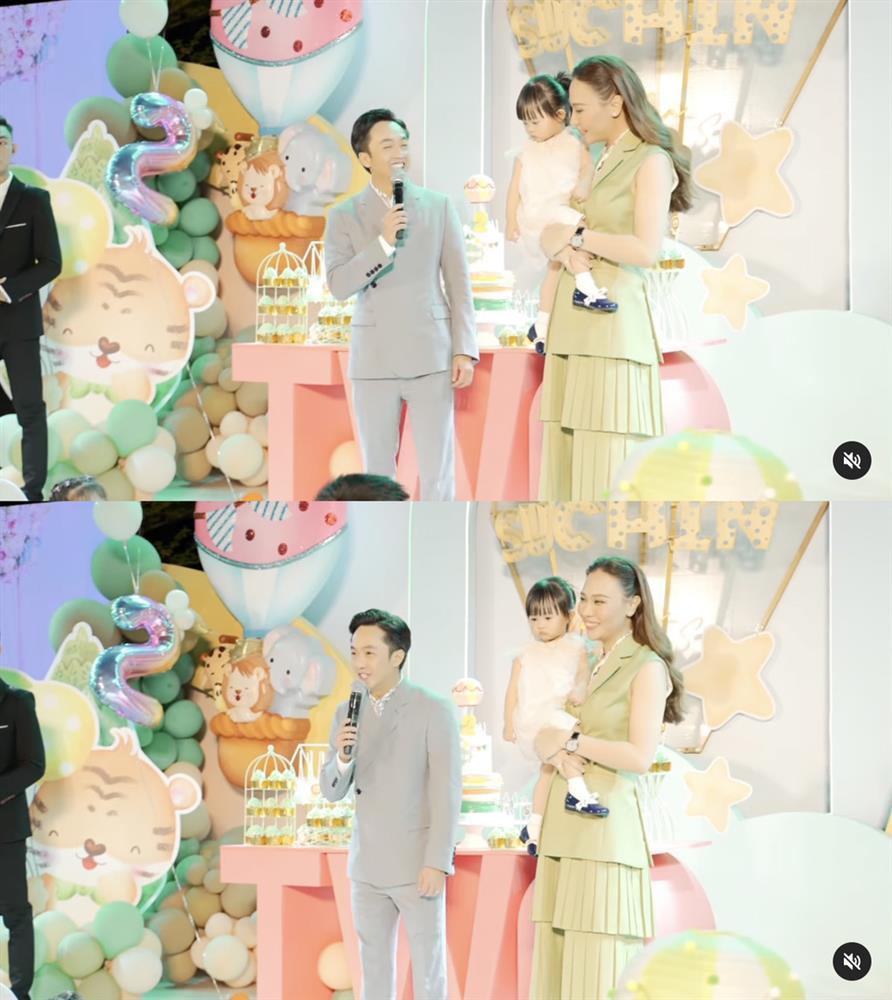 Cường Đô La bé tí khi đứng cạnh Diệp Lâm Anh và bà xã-7