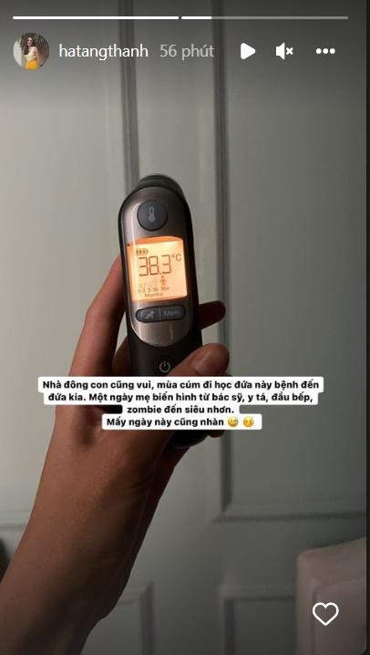 Nỗi vất vả của Tăng Thanh Hà khi nhà đông con-2