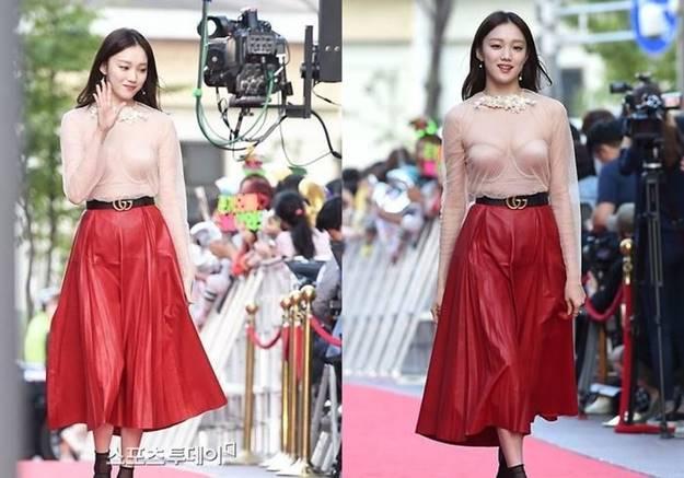 Top những bộ trang phục thị phi nhất thảm đỏ Hàn Quốc-3