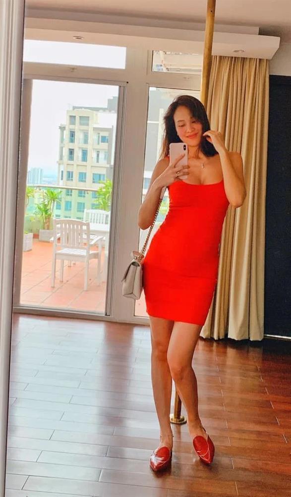 4 mẹ bầu Vbiz có niềm đam mê bất diệt với đầm body sexy-10