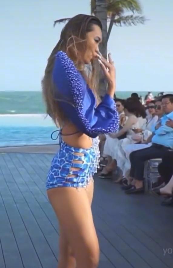 Hà Anh bị đào clip catwalk ô dề, không thể cảm nổi-6