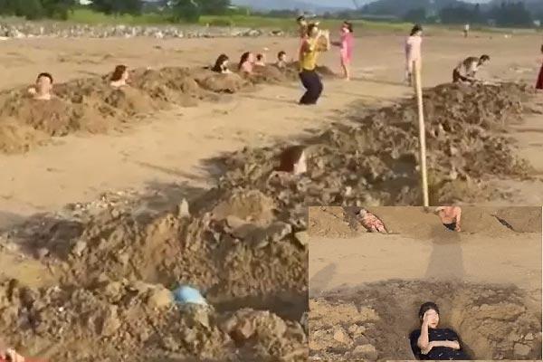 Dậy sóng clip team building nam nữ bơm bóng, tư thế đỏ mặt-4