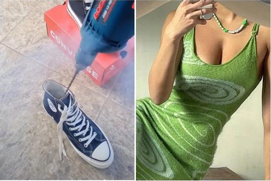 Vấn nạn TikToker 'hành hạ' thời trang để câu view