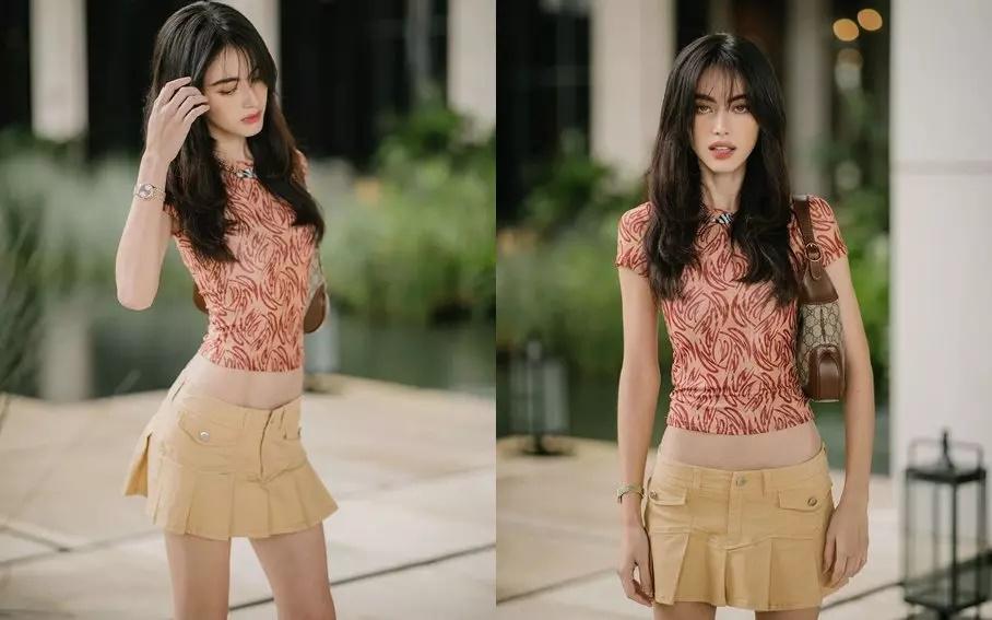 Sau Mai Davika đến lượt Baifern lộ thân hình gầy trơ xương-2