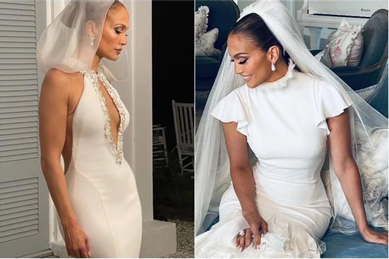 Jennifer Lopez đeo trang sức trị giá 50 tỷ trong đám cưới