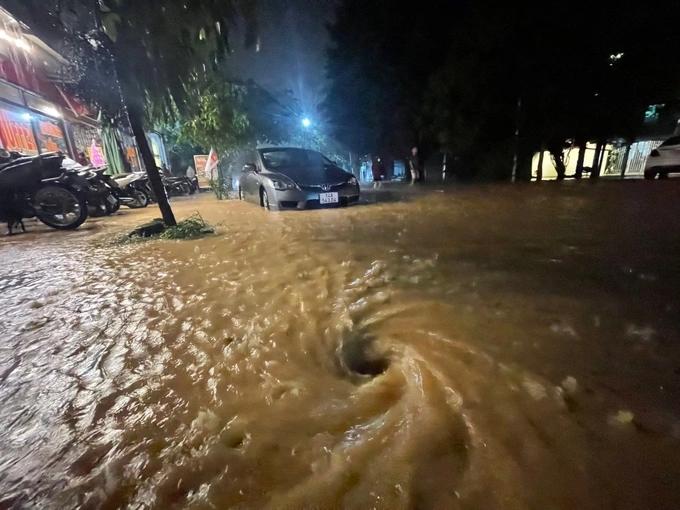 Bão Maon quật đổ cây xanh ở Quảng Ninh, Hải Phòng ngập nhiều tuyến phố-6