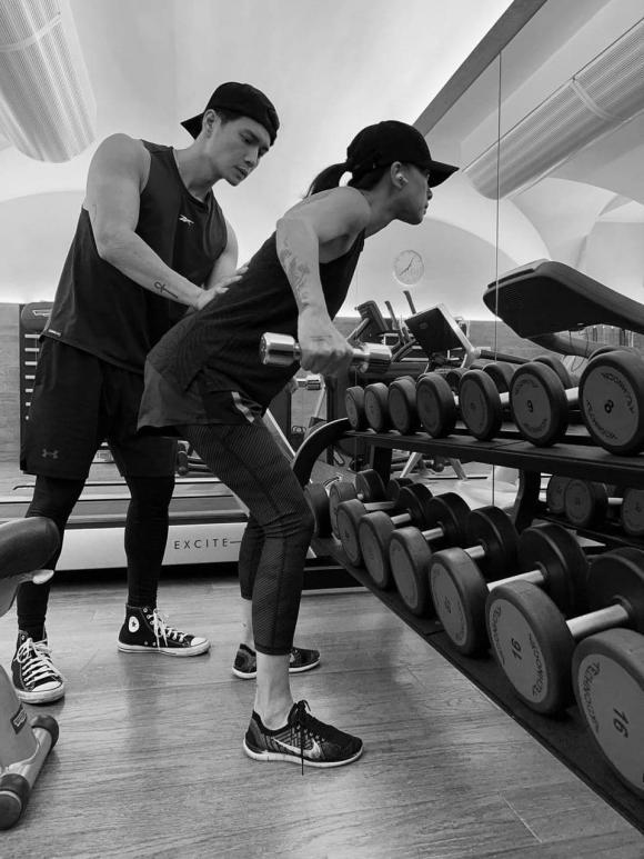 Chồng trẻ Ngô Thanh Vân độ dáng cho vợ hậu tăng cân vù vù-3