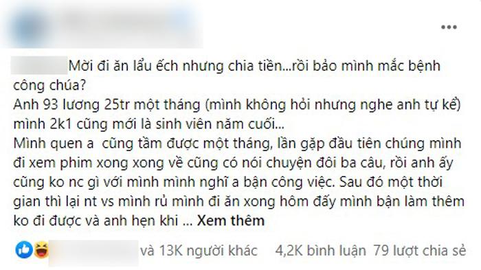 Rủ bạn gái uống rượu nhưng bị từ chối, chàng trai quay xe đòi chia tiền-1