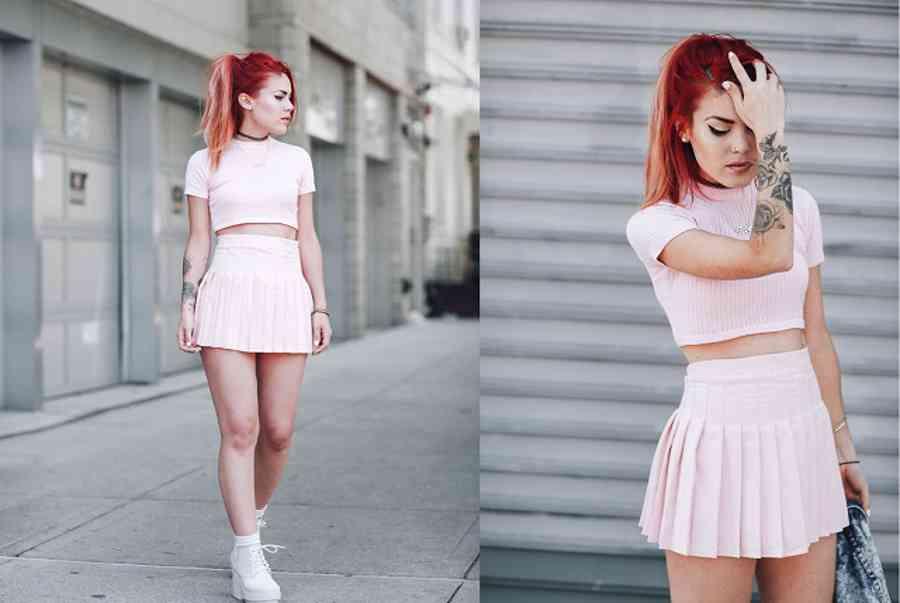 Bỏ túi cách mix đồ với áo thun ôm cực tôn dáng-6