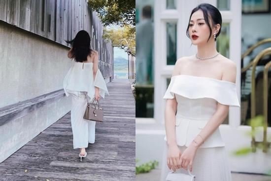 Học cách mặc những set đồ trắng thu hút ánh nhìn như Phương Oanh