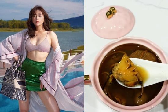 Học lỏm Phương Oanh cách làm bào ngư hầm đông trùng thuốc bắc