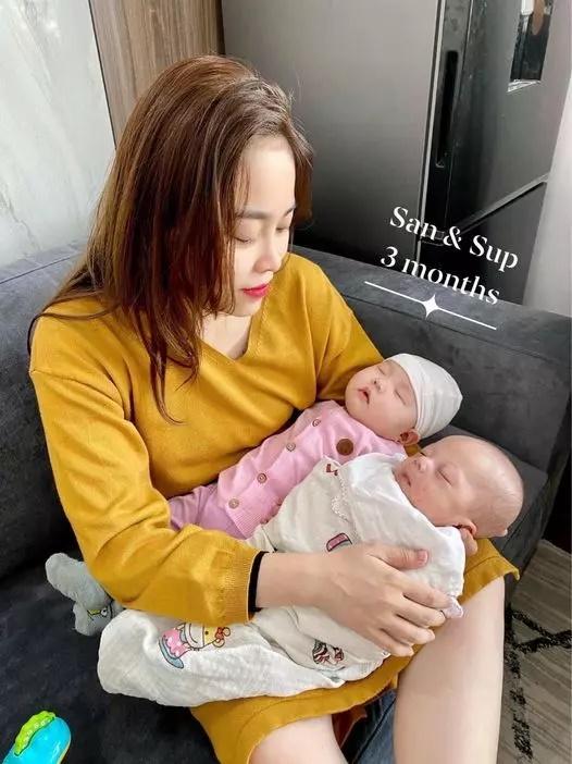 Con thứ 6 nặng 1,1kg của Hằng Túi đổi khác sau 2 năm chào đời-5