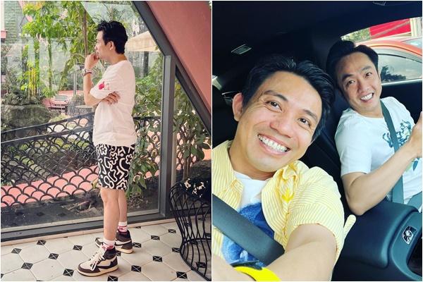 Khoảnh khắc vợ hai Minh Nhựa lọt thỏm, bé tí giữa hai nàng hậu-8