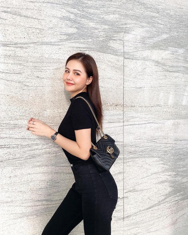 Học Phương Oanh, Quỳnh Kool mix đồ với áo ôm bó sát-11