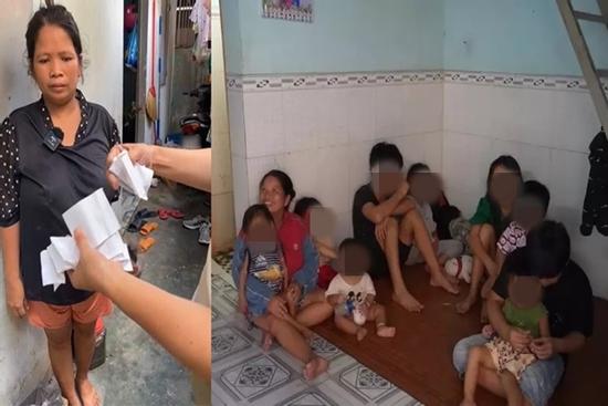 Cặp vợ chồng có 12 đứa con ở TP HCM bị lừa toàn bộ tiền ủng hộ