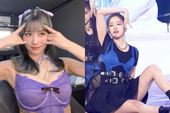Hình ảnh táo bạo của sao Hàn với mốt lộ nội y