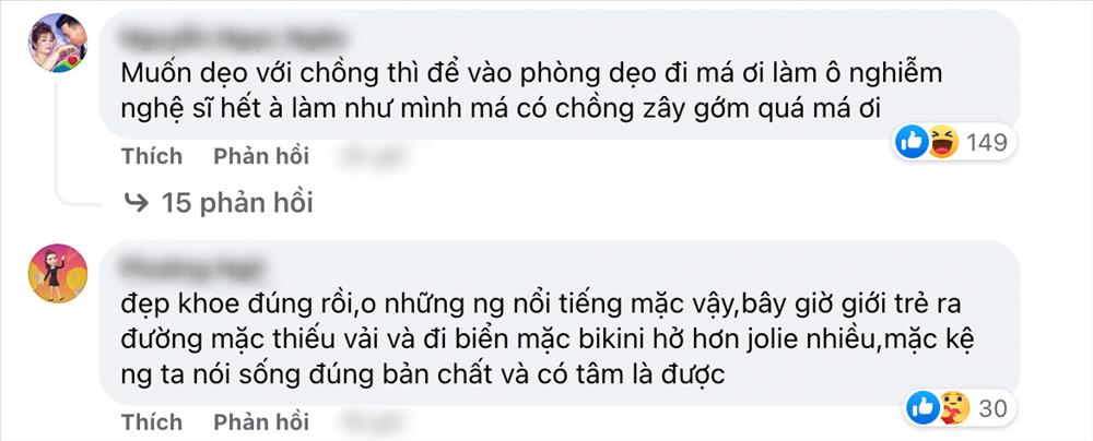 Phương Trinh Jolie mặc bikini dẹo với chồng bị chê ô nhiễm nghệ sĩ-4