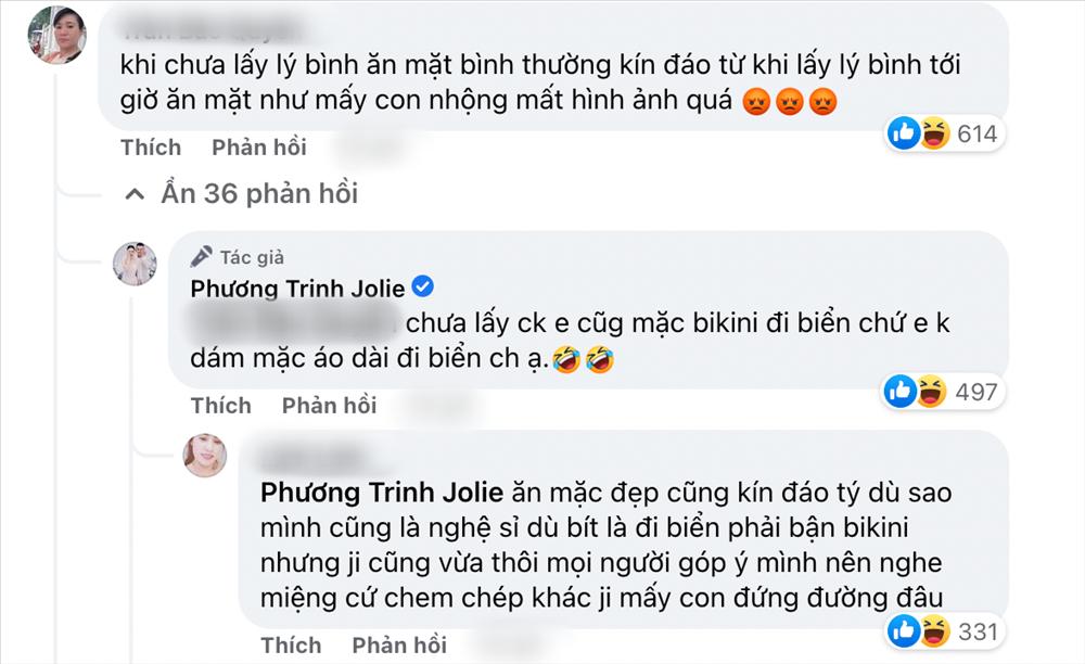 Phương Trinh Jolie mặc bikini dẹo với chồng bị chê ô nhiễm nghệ sĩ-7