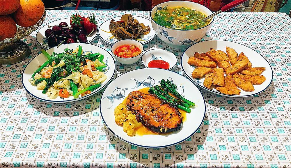 Loạt mâm cơm ngon nuốt lưỡi, bữa nào bữa nấy đầy ụ món ngon-9