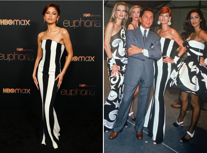 Kendall Jenner mặc váy bó có từ 21 năm trước-4