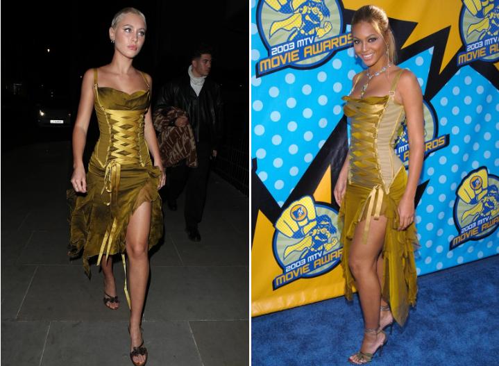 Kendall Jenner mặc váy bó có từ 21 năm trước-5