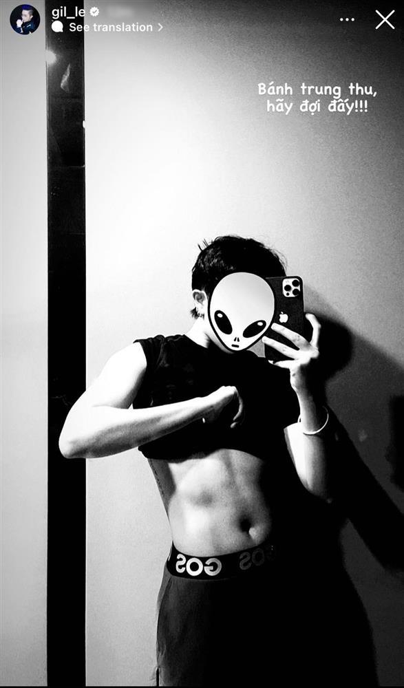 Gil Lê khoe múi bụng, body vạm vỡ đô con như nam thần Hàn Quốc-1