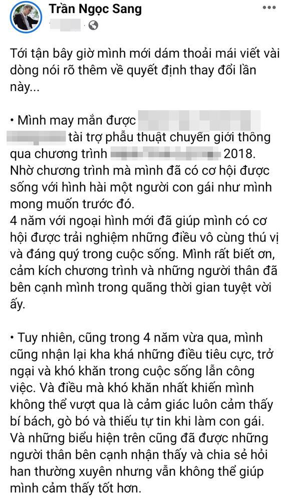 Người đẹp Việt chuyển giới bất ngờ trở về làm nam nhi-6